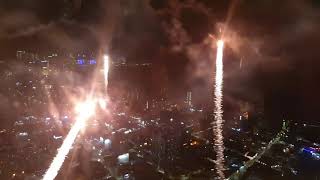 Malaysia New Year 2020 Countdown from Komtar Penang [upl. by Nimajeb]