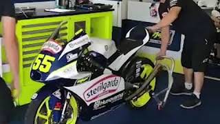 Moto 3 Jerez Test  Romano Fenati  Jaume Masia  MotoGP 2020 [upl. by Nedyrb]