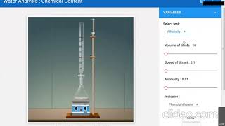 Hardness of Water Virtual Lab  Alkalinity of Water Virtual Lab [upl. by Clarita249]