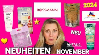 ROSSMANN UND DM HAUL ALLE NEUHEITEN NOVEMBER 2024 [upl. by Annauqahs]