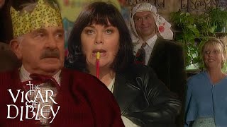 Best Moments of Vicar at Christmas  The Vicar of Dibley  BBC Comedy Greats [upl. by Abraham897]