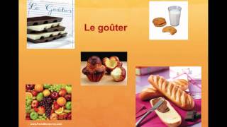 FLE  Les aliments  Le petitdéjeuner  Le goûter  Nathalie Maguérès [upl. by Uhsoj]