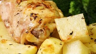 quotLebanese Oven Chicken with Potatoes Recipequot quotDelicious Middle East Recipesquot ASMR [upl. by Siana]