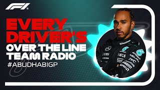 Every Drivers Final Team Radio  2024 Abu Dhabi Grand Prix [upl. by Nadaba]