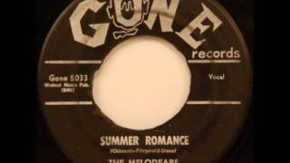 MELODEARS  CHAROCK  SUMMER ROMANCE  GONE 5033  1958 [upl. by Taryne]