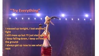 Shakira  Try Everything LYRICS [upl. by Minnie886]