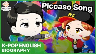 Picasso The Genius Artist  Biography Song  Educational KPOP [upl. by Eimmaj]