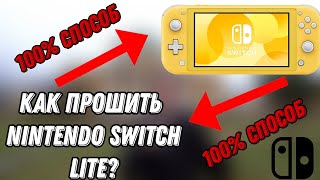 КАК ЛЕГКО ПРОШИТЬ NINTENDO SWITCH LITE 100 СПОСОБ 2024 [upl. by Asiret]