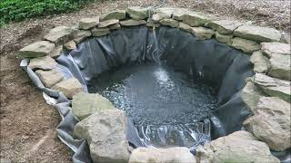 Digging a 400 Gallon Backyard GoldFish Pond HOWTO [upl. by Monti]