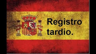 Primeiros passos da nacionalidade  cidadania espanhola pelo REGISTRO TARDIO [upl. by Johnathon80]