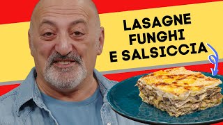 Lasagne funghi e salsiccia [upl. by Susumu]