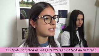 FESTIVAL SCIENZA AL VIA CON LINTELLIGENZA ARTIFICIALE [upl. by Butta]