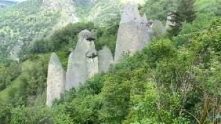 Val dHérens Earth Pyramids of Euseigne and Hot Springs of Combioula [upl. by Annis]