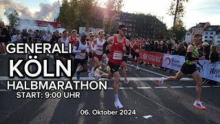 Generali Köln Halbmarathon 2024  START 900 Uhr [upl. by Nagel]