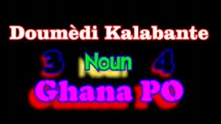 GHANAPO NOUN DOUMEDI KALABANTE 34 VERSION SOUSSOU [upl. by Ares]