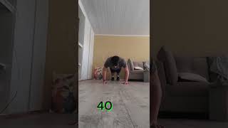 Día 117 de 365 haciendo un burpee más por cada día que pasa del año [upl. by Zoa]