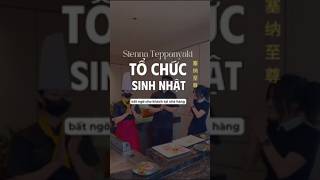 Tổ chức sinh nhật bất ngờ cho khách tại nhà hàng siennateppanyaki hdngr sixsenagency [upl. by Kan]