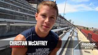 Why Play Multiple Sports Christian McCaffrey Interview  Reebok ATV 19 [upl. by Wyn]