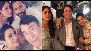 Inside Randhir Kapoor’s 70th birthdayKareena Kapoor Saif Ali KhanRanbir Kapoor [upl. by Ahtibat]