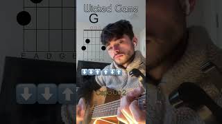 Wicked Game  Chris Isaak Beginner Lesson violão beginnerguitarlessons musica acoustic guitar [upl. by Ahsiner16]