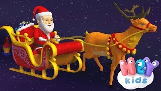 La Canción de Santa Claus 🎅 Canciones Navideñas para Niños  HeyKids [upl. by Slyke]