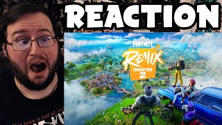 Gors quotFortnite Chapter 2 Remix Official Trailerquot REACTION [upl. by Akihsal]