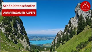 Bergtour auf den Schönleitenschrofen  Ammergauer Alpen [upl. by Nandor]