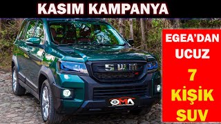 KASIM KAMPANYAEGEA DAN UCUZ 7 KİŞİK SUV SWM [upl. by Pansie]