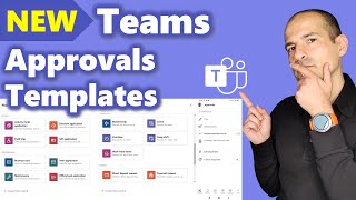 🆗 How to use and create Approvals Templates in Microsoft Teams [upl. by Aronel]