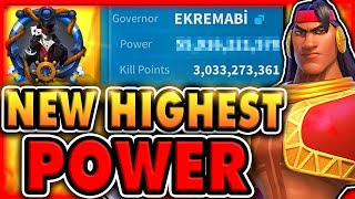 NEW RECORD Top 10 STRONGEST Players in Rise of Kingdoms 2024 EKREMABI [upl. by Addia]