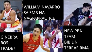 NEW PBA TEAM BIBILIN TERRAFIRMA WILLIAM NAVARRO SA SMB PRACTICE NA  NAMBATAC GUSTO SA GINEBRA [upl. by Hsevahb591]