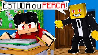 ESTUDA ou PERCA no Minecraft ‹‹ P3DRU ›› [upl. by Vachel]