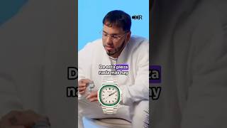 Anuel presenta su exclusivo reloj valorado en más de 500mil dolares 😱 lujo riqueza exclusividad [upl. by Retniw]