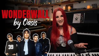 How to play Wonderwall Oasis at the piano  Accompaniment Version [upl. by Annaeerb943]