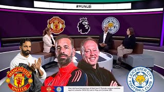 quotMan Utd vs Leicester PreMatch Preview 🔥⚽️ Amorim Next Van Nistelrooys Final Gamequot [upl. by Ainoyek]