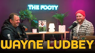 Shooting The Footy With Wayne Ludbey  The Footy With Mates Wayne Ludbey [upl. by Hpseoj]