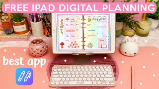 Digital Plan With Me in CollaNote  Best Free iPad App for Digital Planning [upl. by Yespmed]