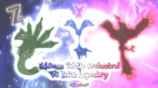 Pokémon Battle Orchestra Vs Kalos Legendary [upl. by Hasheem869]