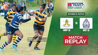 Army SC vs Navy SC  Nippon Paint Womens Rugby League 202324 [upl. by Eiuqcaj]