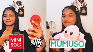 MINISO vs MUMUSO 🤔😱  Rosharya 🥀 [upl. by Eitisahc319]