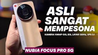 BARU LAGI ZTE NUBIA FOCUS PRO 5G RESMI INDONESIA  SPESIFIKASI LENGKAP DAN HARGA [upl. by Finbur]