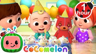 Happy Birthday Song  CoComelon Nursery Rhymes amp Kids Songs [upl. by Aicirtak351]