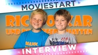 RICO amp OSKAR im MovieStartInterview [upl. by Atnicaj]