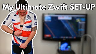 My ULTIMATE Zwift Indoor Cycling Setup [upl. by Chemash733]