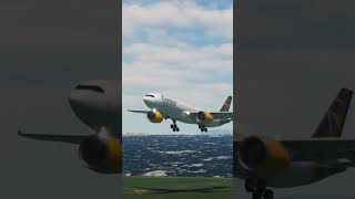 Impossible Landing Amazing View before the Plane Lands at the Airport ep175 [upl. by Ynnol668]