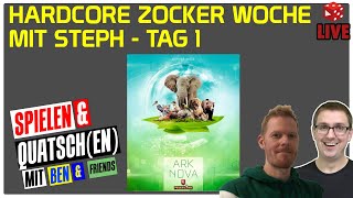 Arche Nova  Live Lets Play Hardcoredauerzockwoche mit Steph Tag 1 [upl. by Namsaj]