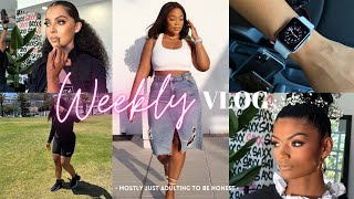 WEEKLY VLOG Adulting  Work weekend  The life of a full time makeup amp hairstylist in Cape Town [upl. by Jabon]