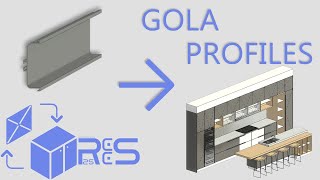 Realtime Custom Cabinetry System 25 for Revit®  GOLA PROFILES [upl. by Reeves809]