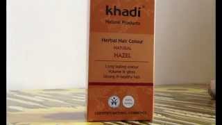 Hennè Khadi Nocciola  Applicazione e recensione  Su capelli bianchi [upl. by Hcir]