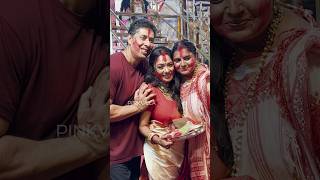 Rupali Ganguly Enjoys Sindoor Khela On Vijayadashami 😍  shorts tv durgapuja [upl. by Hansel665]